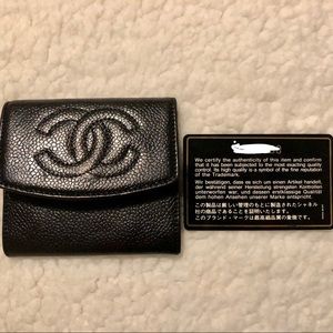 Authentic Vintage Chanel Card holder